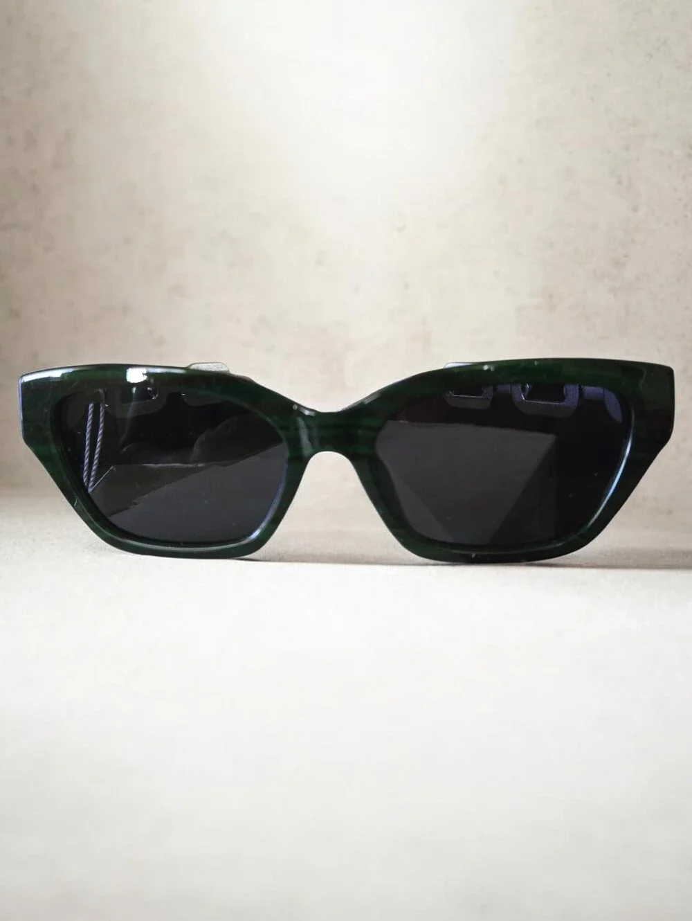Dark Green Cat-Eye Women's Sunglasses